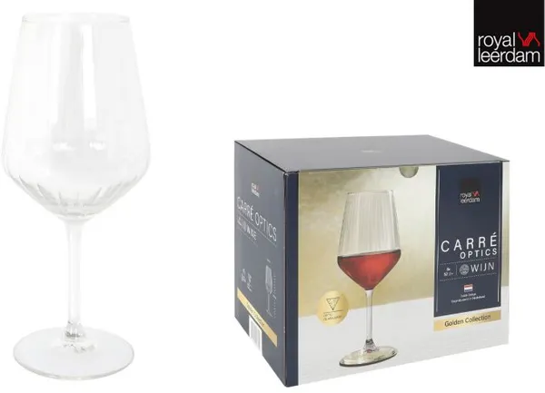 Taurė Carre Coctail,  stiklas, 520 ml, H 21,7 cm, D 9,1 cm, 6 vnt