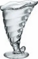 Taurė desertui/ledams FORTUNA,  stiklas, 300 ml, D 12,5 cm, H 18 cm, vnt
