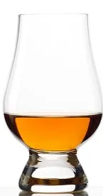 Taurė Glencairn, viskiui, krištolas, 190 ml, H 11,6 cm, D 6,5 cm, 6 vnt