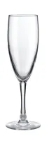 Taurė MERLOT, šampanui, grūdintas stiklas, 150 ml, H 20 cm, D 5,5 cm., 6 vnt