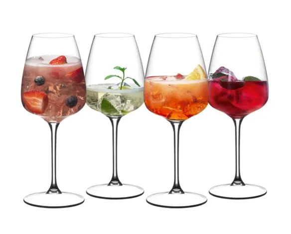 Taurė Riedel Summer Drinks Aperityvo, krištolas, 550 ml, H 23,6 cm, D 9,2 cm, 4 vnt, 5515/25