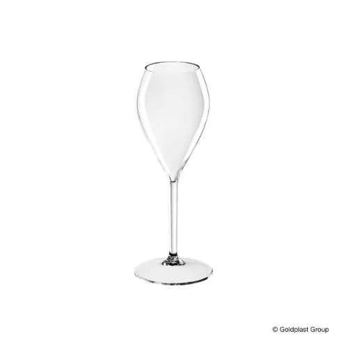 Taurė šampanui FLUTE, skaidri, TT plastikas, 240 ml,  vnt