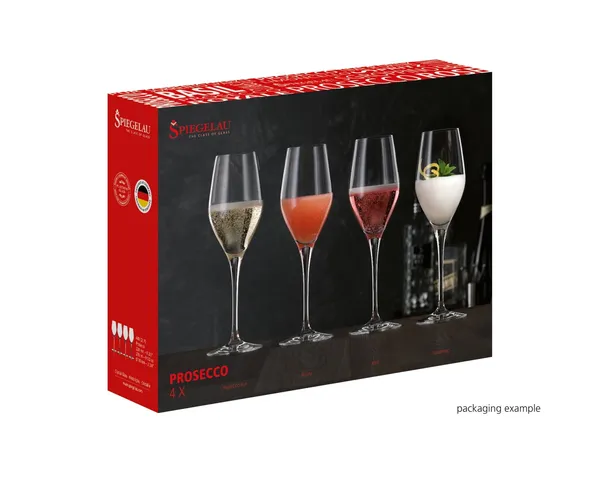 Taurė SPIEGELAU Prosecco, krištolas, 270 ml, H 22 cm, 4 vnt.