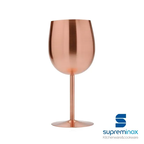 Taurė Wine Copper, nerūdijantis plienas, 330 ml, vnt