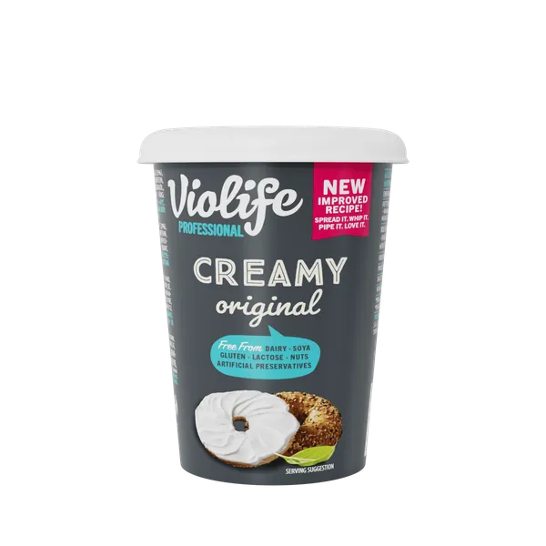 Tepamas augalinių riebalų sūrio produktas VIOLIFE, 500g