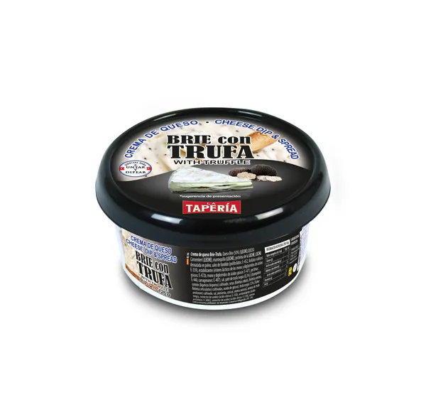 Tepamas brie sūrio kremas SPANISH CHEESE, su trumais, 125g