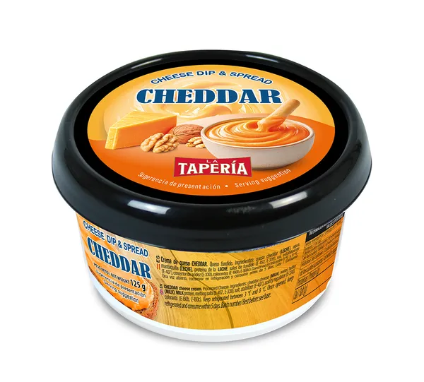 Tepamas čederio sūrio kremas SPANISH CHEESE, , 125g