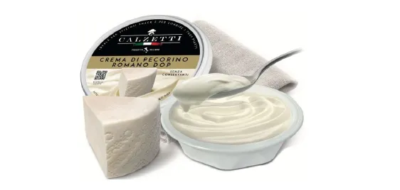 Tepamas Pecorino Romano sūrio kremas CALZETTI, P.D.O. 125 g