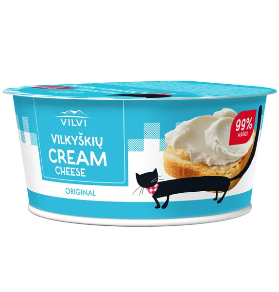 Tepamas varškės kremas VILKYŠKIŲ, 19% riebumo, 150 g