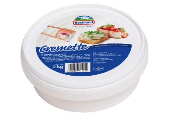 Krēmsiers CREMETTE, pasterizēts, 2 kg