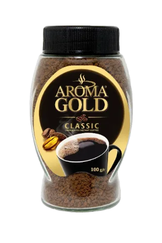 Kafija šķīstošā Aroma Gold Classic 100g