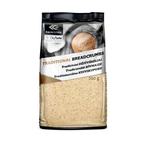 Tradiciniai džiūvėsėliai KAUNO GRŪDAI, pakelyje, 350g