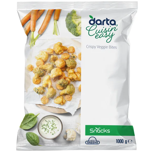 Traškūs daržovių kąsneliai GREENS tempūroje, 1kg