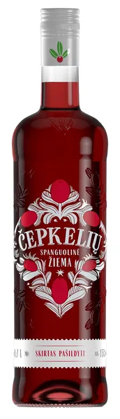 Trauktinė Čepkelių Spanguolinė Žiema, 0,7 l, 15%