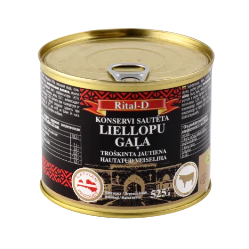Troškinta jautiena, 525 g