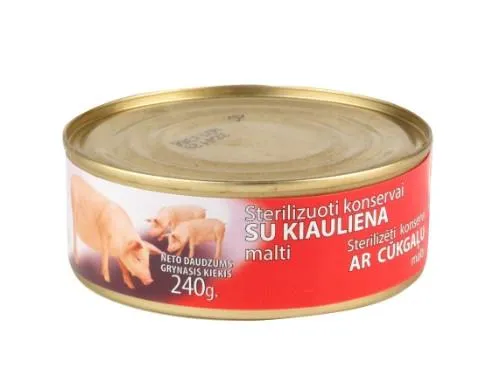 Sautēta malta cūkgaļa BRASLA 240g