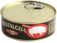Troškinta kiauliena NOSTALGIJA, konservuota, 240 g