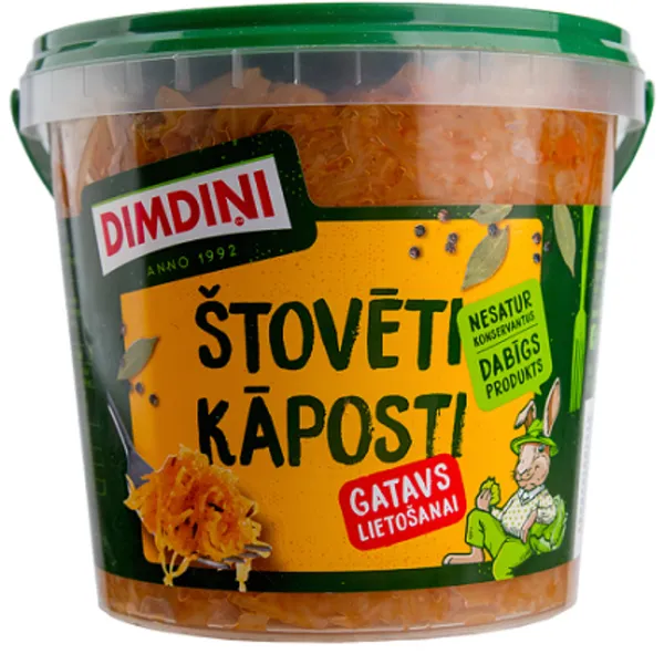 Troškinti kopūstai, 0.7 kg