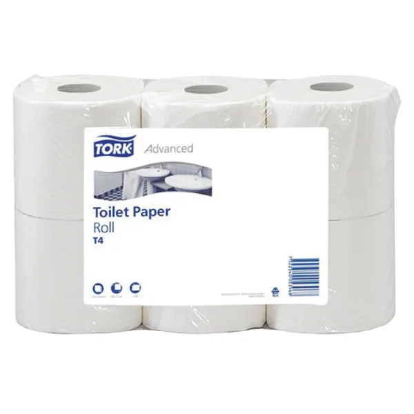 Tualetinis popierius TORK T4 Low Weight, 2 sl., 8 vnt, 28,5 m, 110237