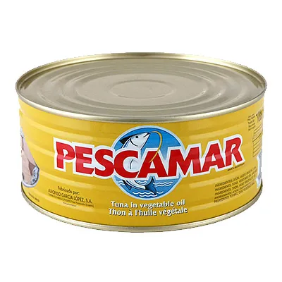 Tunai augaliniame aliejuje PESCAMAR, skarda, 1000/650 g
