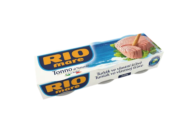 Tuno pjausnys RIO MARE, 3 x 80 g