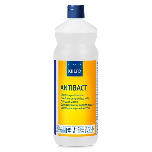 Universalus dezinfekuojamasis valiklis KIILTO Antibact,  1 l