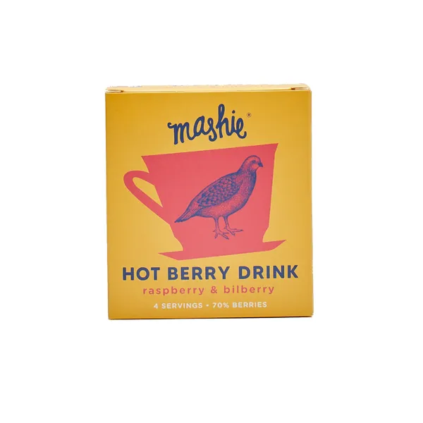 Karstais ogu dzēriens MASHIE Original, aveņu un melleņu, 4gab
