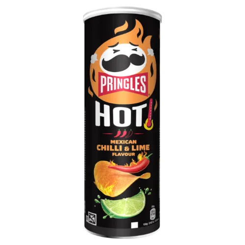Užkandis PRINGLES Hot Mexican Chilli and Lime, 160 g