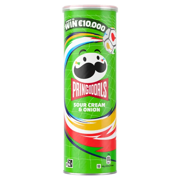Užkandis PRINGLES Sour Cream & Onion, 165 g