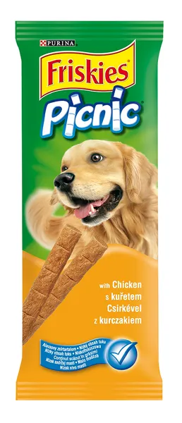 Gardums suņiem Friskies Picnic ar vistu 42g