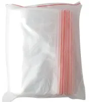 Užspaudžiami maišeliai, 20 x 30 cm, 45 mk, LDPE, 100 vnt.