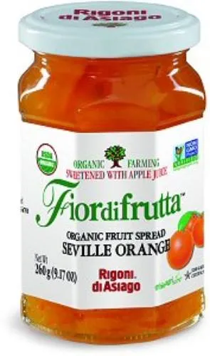 Užtepas FIORDIFRUTTA, apelsinų, ekologiškas, 60%, 260 g LT-EKO-001
