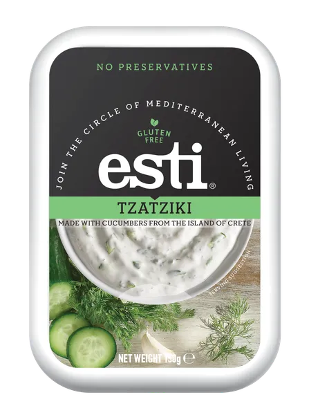 Užtepėlė ESTI, TZATZIKI,150 g