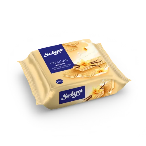 Vafliai SELGA, vaniliniai, 180 g