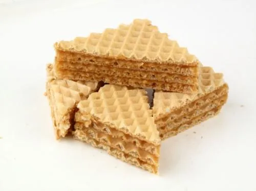 Vafliai su karamelės skonio pertepimu, 3,3 kg