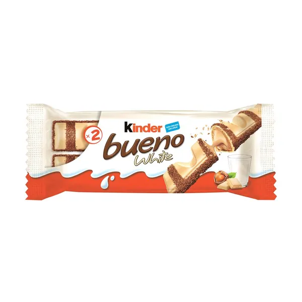Šokolādes batoniņš KINDER Bueno White 39g