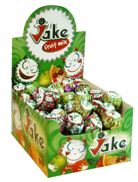 Vaisiniai ledinukai JAKE, maišelyje, 100 x 11 g