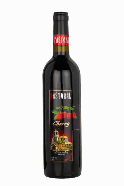 Vaisių ir uogų vyno gėrimas PASTORAL Cherry, raud., p.sald., 8,5%, 0,75 l