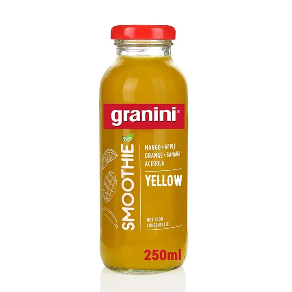 Augļu kokteilis GRANINI Smoothie Yellow, 0.25l (DEP)