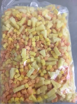 Vaisių mišinys, šaldytas, egzotinių, 2,5 kg