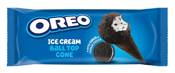 Valgomieji ledai Oreo Ballcone, 100ml