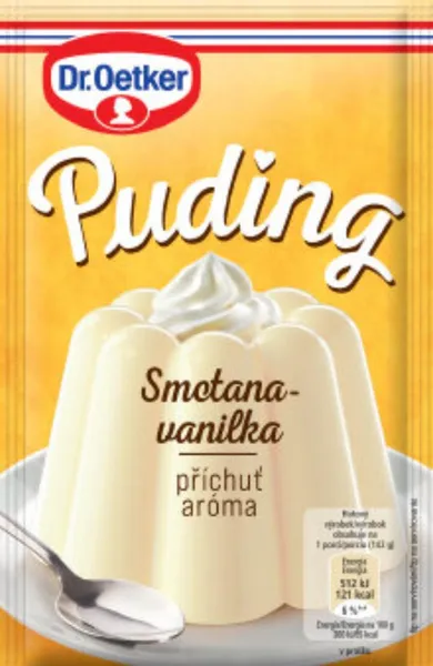 Vanilės skonio pudingas DR. OETKER, 38 g