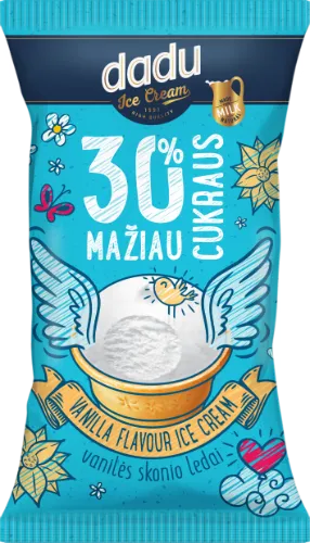 Vanilės skonio plombyras DADU Mini, 85ml