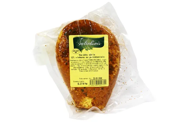 Varškės sūris ŠALTEKŠNIS, su prieskoniais, 13%, ~250 g