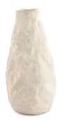 Vaza Cave Beige, akmens masė, D 17 cm, H 33,5 cm, vnt