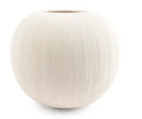 Vaza Vico Nr.3, akmens masė, D 28 cm, H 23 cm, vnt