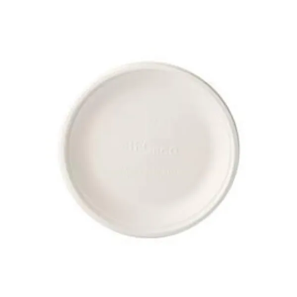 Vienkartinė lėkštė, medienos plaušas, D 17 cm,  50 vnt