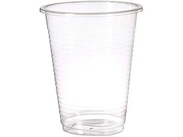 Glāze caurspīdīga, PP, 200 ml, 0.24kg, 100 gab.