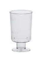 Vienkartinės taurelės, ant kojelės, PS, 40 ml, 20 vnt.