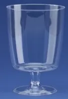 Vienkartinės taurės, PS, 200 ml, D 7 cm, H 10 cm, 10 vnt.